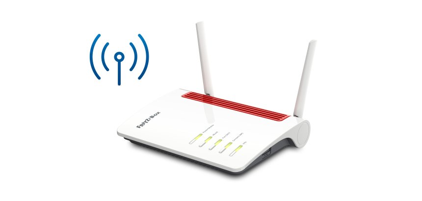 Box FRITZ! 6850 LTE wireless router Gigabit Ethernet Dual-band (2.4 GHz / 5 GHz) 4G White