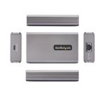 StarTech.com USB4 to Ethernet Adapter, 10GbE, Multi-Gigabit, Thunderbolt Compatible, 10GBASE-T/5G/2.5G Network Card, 10G Ethernet Adapter, 0.5m USB4 Cable, Win/Mac, TAA