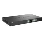 D-Link DMS-1016 Non-géré L2+ 2.5G Ethernet (100/1000/2500) Noir