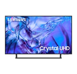Samsung TV Crystal UHD 4K 43” UE43DU8570UXZT Smart TV Wi-Fi Titan Gray 2024, Processore Crystal 4K, 4K Upscaling, AirSlim Design, OTS Lite