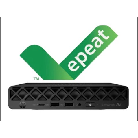 HP EliteDesk 8 Mini G1a Desktop Next Gen AI PC Wolf Pro Security Edition 350 32 Go DDR5-SDRAM 1 To SSD Windows 11 Pro Mini PC Noir