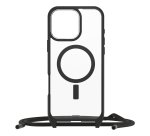 OtterBox React Necklace Series para MagSafe para iPhone 16 Pro Max, Black Crystal