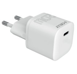 Celly UCTC1USBC20WWH cargador de dispositivo móvil Universal Blanco Corriente alterna Interior