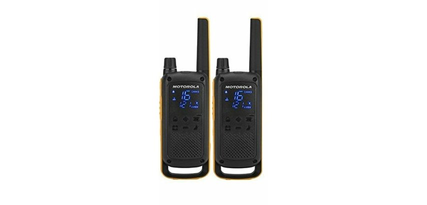 Motorola Talkabout T82 Extreme Twin Pack two-way radio 16 channels Black, Orange