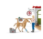 Boite de jeux schleich farm world clinique veterinaire    avec animaux domestiques