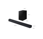Samsung HW-Q600H/XC soundbar speaker Black 3.1.2 channels 320 W
