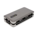 StarTech.com USB-C Multiport Adapter, 4K 60Hz HDMI/DP, 3-Port USB Hub, 100W Power Delivery Pass-Through, GbE, Travel Docking Station met Charging, Mini Dock, 30cm Wrap-Around Kabel