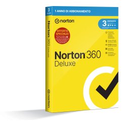 Norton 360 Deluxe Antivirus security Italian 1 license(s) 1 year(s)