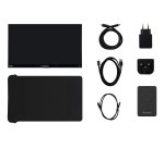 Verbatim Portable Touchscreen Monitor Light 14" Full HD 1080p & Wireless Power Supply