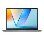ASUS Vivobook 14 Flip TP3407SA-QL123X Copilot+ PC Intel Core Ultra 7 256V Hybride (2-en-1) 35,6 cm (14") Écran tactile WUXGA 16 Go LPDDR5x-SDRAM 1 To SSD Wi-Fi 7 (802.11be) Windows 11 Pro Gris