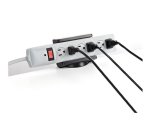 StarTech.com Universal Power Strip Desk Mount - Adjustable - Table Clamp Power Strip Holder