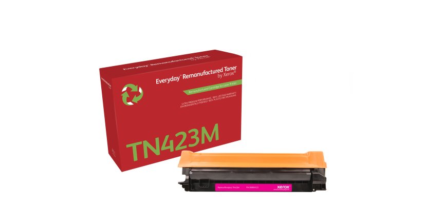 Toner remanufacturé Magenta Everyday™ de Xerox compatible avec Brother TN423M, Grande capacité