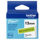 Brother BTAG-G31 ruban d'étiquette Noir sur vert