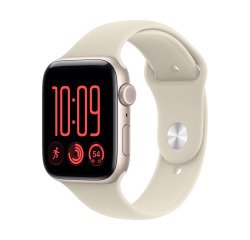 Apple Watch SE (3nd generation) OLED 44 mm Numérique 368 x 448 pixels Écran tactile 5G Beige Wifi GPS (satellite)