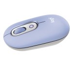 Souris Logitech LogitPOP Mouse, Bluetooth sans fil compacte et portable - Lilas