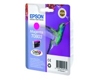 Epson T0803 (C13T08034011) Cartucho original magenta  (460 páginas)