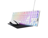 Trust GXT 794W keyboard Mouse included Gaming USB QWERTY Italian White