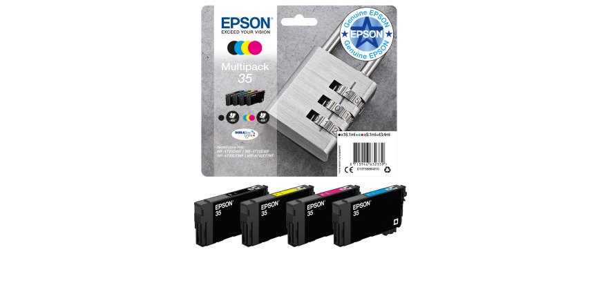 Epson Padlock 35 DURABrite Ultra Multipack 4-colours Ink