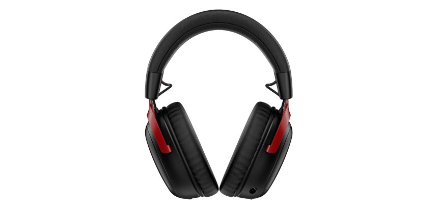 HyperX Cloud III S Wireless – Gaming Headset (Nero-Rosso)