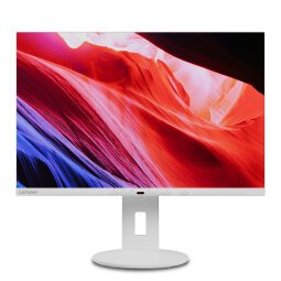 Lenovo C24d-20 LED display 61 cm (24") 1920 x 1200 pixels Full HD Gris, Blanc