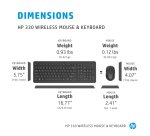 HP 330 Wireless Mouse and Keyboard Combination