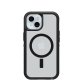 OtterBox Defender XT Clear pour MagSafe Series pour Apple iPhone 16e/15/14/13, transparente/noir