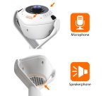 j5create JVU368-N Cámara web con altavoz alimentado por IA de 360°