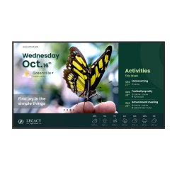 BenQ ST5504 Pannello piatto per segnaletica digitale 139,7 cm (55") LCD 350 cd/m² 4K Ultra HD Nero Processore integrato Android 18/7