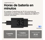 Motorola TurboPower 33W EU Universal Negro Corriente alterna Carga rápida Interior