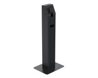 Ergonomic Solutions SpacePole Kiosk SPK400-17 accessoire de système de paiement en point de vente Ensemble de kiosques Noir Métal 75 x 75 mm 100 x 100 mm