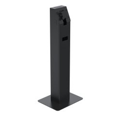 Ergonomic Solutions SpacePole Kiosk SPK400-17 accesorio para terminal de punto de venta Juego para quiosco Negro Metal 75 x 75 mm 100 x 100 mm