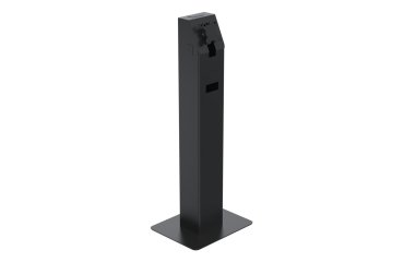 Ergonomic Solutions SpacePole Kiosk SPK400-17 accesorio para terminal de punto de venta Juego para quiosco Negro Metal 75 x 75 mm 100 x 100 mm