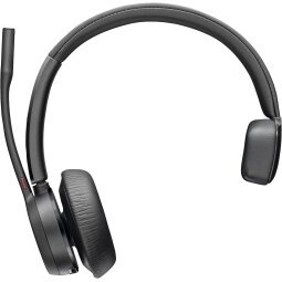 POLY Auriculares Voyager 4310-M USB-C con certificación para Microsoft Teams + llave BT700 + soporte de carga