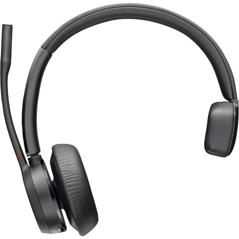 POLY Auriculares Voyager 4310-M USB-C con certificación para Microsoft Teams + llave BT700 + soporte de carga