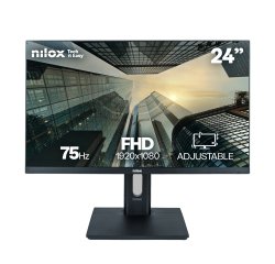 Nilox NXM24REGWEB01 Monitor PC 60,5 cm (23.8") 1920 x 1080 Pixel Full HD LED Nero