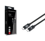 Conceptronic ETTA04B20 USB 4.0 Gen 3 C-C PD 3.1 240W Cable 2M, 48V 5A, 40Gbps, E-Mark