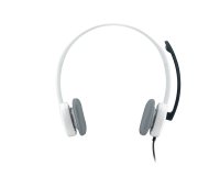 Logitech 981-000350 casque Avec fil Arceau Bureau/Centre d'appels Blanc
