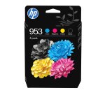 HP 953 4-pack Black/Cyan/Magenta/Yellow Original Ink Cartridges