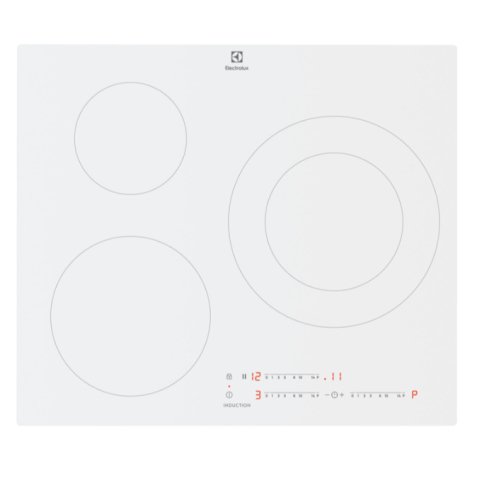 ELECTROLUX Plaque induction LIT60342CW/1, Série 300, 3 foyers,