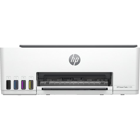 HP Smart Tank Imprimante Tout-en-un 5105, Couleur, Imprimante pour Maison et Bureau à domicile, Impression, copie, numérisation, Sans fil; Réservoir d’imprimante haute capacité; Impression depuis un téléphone ou une tablette; Numérisation vers PDF