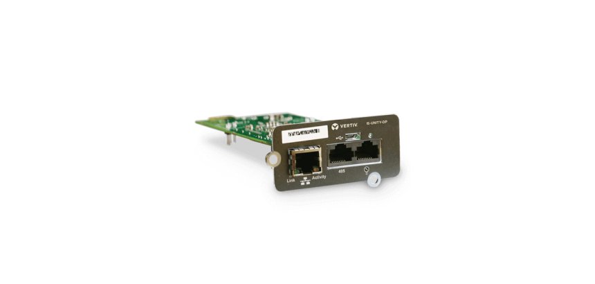 Vertiv Liebert IS-UNITY-SNMP carte réseau Interne Ethernet 100 Mbit/s