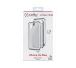 Celly Attraction custodia per cellulare 16,5 cm (6.5") Cover Nero, Argento
