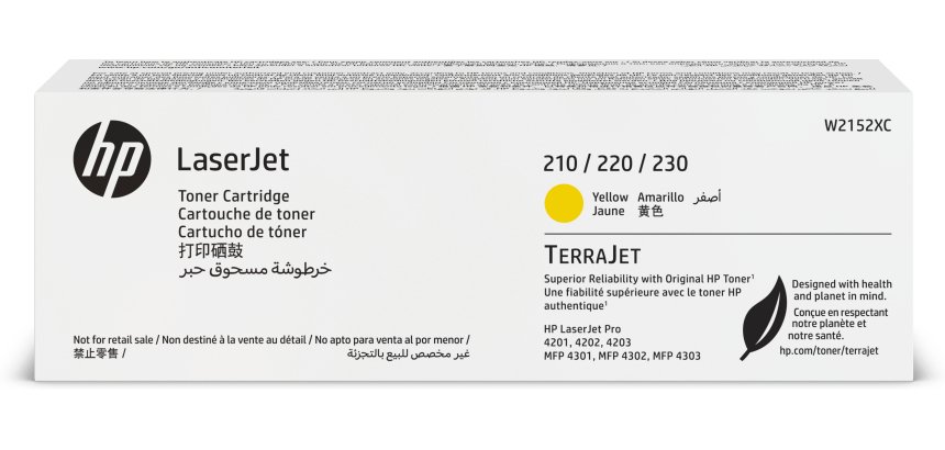 Cartuccia toner giallo contratto HP LaserJet