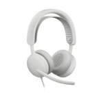 Logitech 981-001617 casque Avec fil Arceau Appels/Musique USB Type-C / USB Type-A Blanc