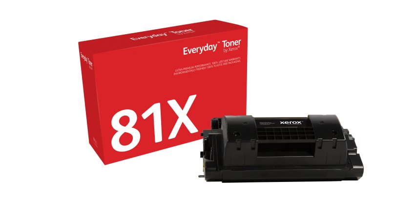 Toner Everyday™ Negro di Xerox compatibile con HP 81X (CF281X), Capacidad alta