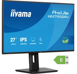iiyama ProLite XB2792QSU-B1 écran plat de PC 68,6 cm (27") 2560 x 1440 pixels Quad HD Noir