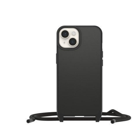 OtterBox React Necklace Magsafe Series pour Apple iPhone 16e/14, noir