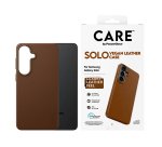 PanzerGlass CARE™ by ® Solo Case Brown w. Qi Samsung Galaxy S26+ protective phone case Brown Cover