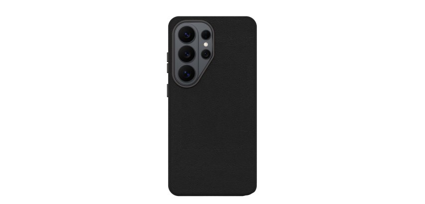 OtterBox Symmetry Cactus Leather Series voor Samsung Galaxy S26 Ultra, Noir Ash