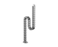 Equip 650860 organizador de cables Escritorio Pasacables Gris 1 pieza(s)